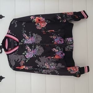 NWOT Polly & Esther Floral Jacket